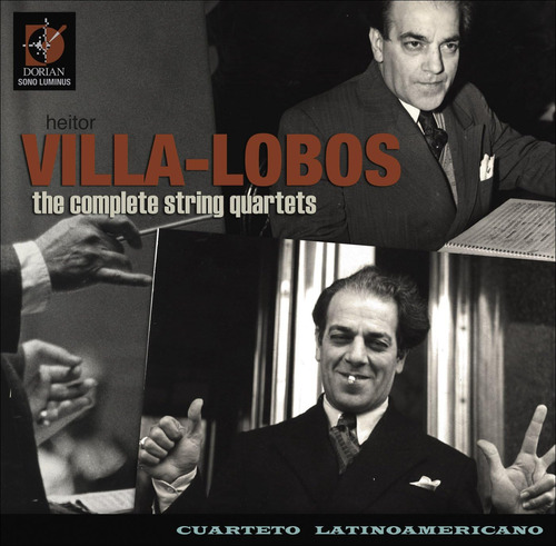 Cd: Heiter Villa-lobos: Cuartetos De Cuerda Completos