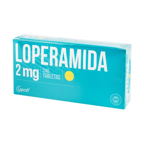 Loperamida 2 Mg 240 Tabletas Laproff