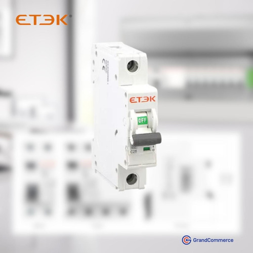 Disjuntor Mcb 3ka 1 Polo 20a Curva C Etek
