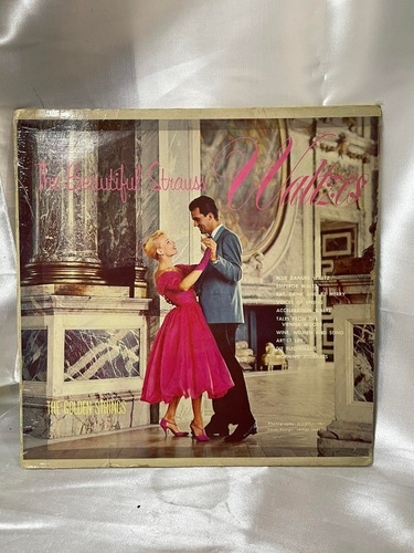 The Beautiful Strauss The Golden Strings Disco Lp Vinilo