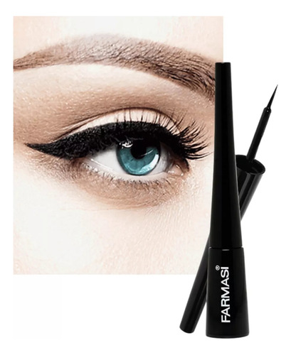 Deep Look Dipliner Farmasi Delineador Negro