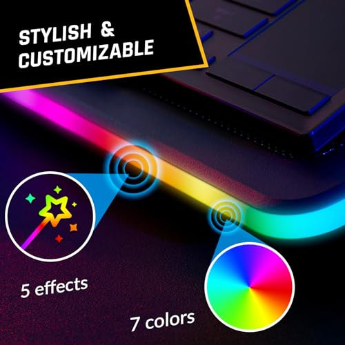 Almohadilla De Enfriamiento Para Computadora Portatil Rgb Co
