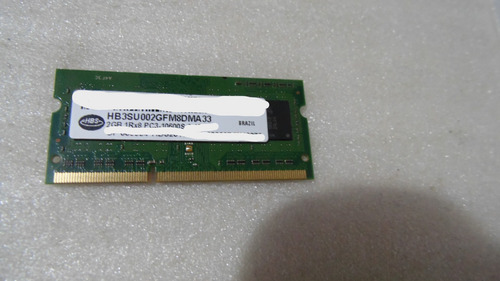 Memória Notebook Itautec W7430 Hbs Ddr3 2gb 1333mhz (Usado)