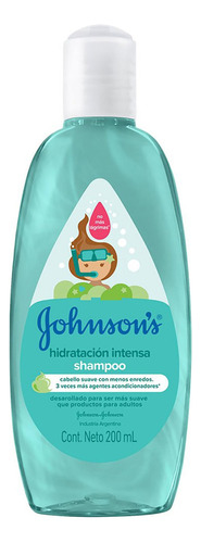 Shampoo Johnson Baby Hidratación Intensa 200 Ml