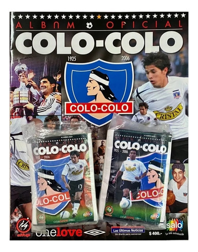 Álbum Colo Colo Salo 1925-2006 Más 50 Sobres 