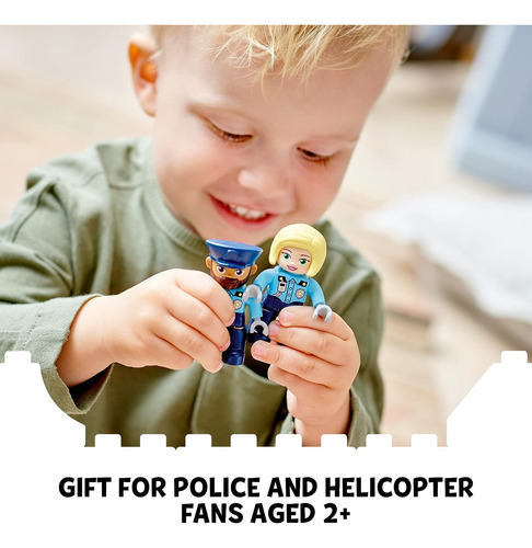 Lego Duplo Rescue Police Station 10959 Push Go Cot Juguete C