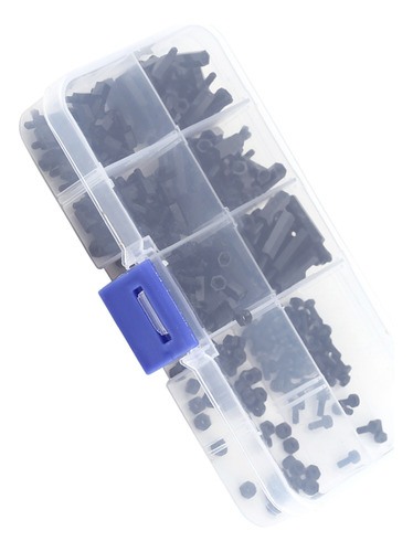 250pcs Nylon M2 Hex Column Surtido Kit Macho Separador