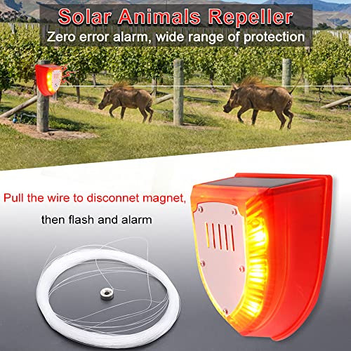 Alarma De Viaje Antirrobo/antiintrusión, Sonido Solar Para E