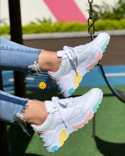 Zapatillas Tenis Mujer Calzado Moda 2019 Zapatos Envío gratis