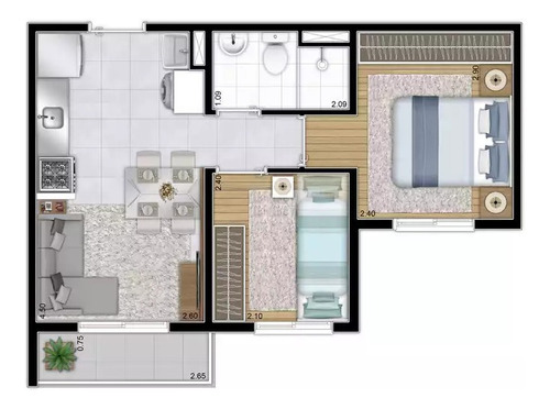 Imagem 20 de 20 de Apartamento À Venda No Bairro Moóca - São Paulo/sp - O-11611-21187