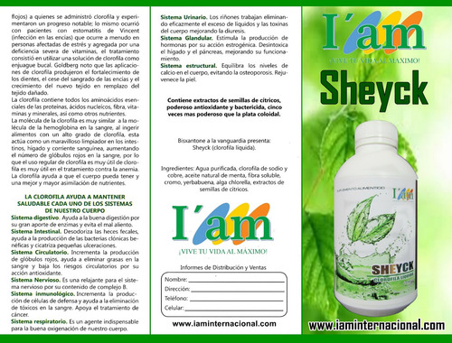 Sheyck Clorofila Líquida