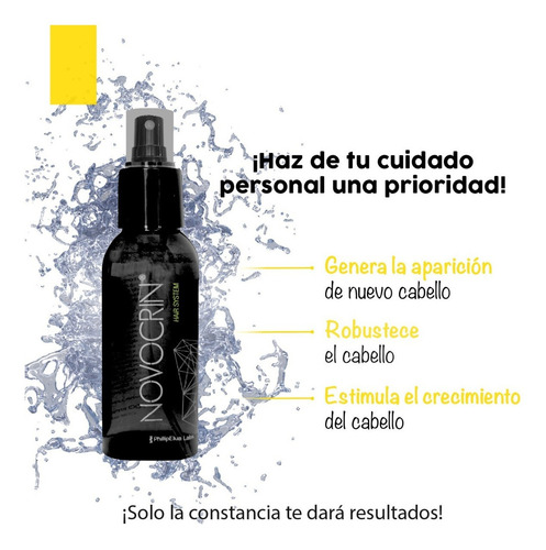 Novocrin Loción Anticaida Mujer Crecimiento Cabello