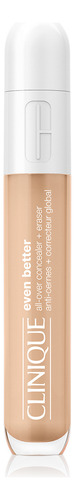 Corrector Clinique Even Better All Over Concealer + Eraser 6