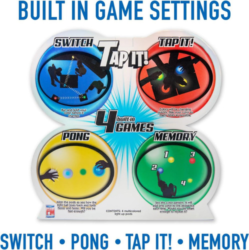 Tap It Juego De Mesa Multijugador Ideal Para Fiestas Familia