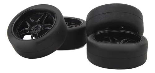 Ruedas Y Neumáticos Rc Touring Car, 4 Piezas, Juegos De Goma