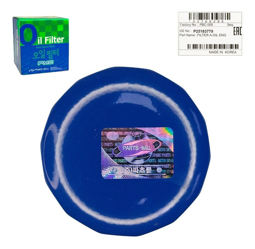 Imagen 4 de 8 de Filtro Aceite Terios Cool 1997 1998 1999 2000 Original