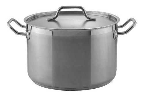 12 Quart Heavy-duty Stainless Steel Stock Pot With Cover 3-p