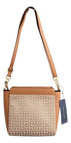 Crossbody Tommy Hilfiger 69j6907 Monogram Correa Larga