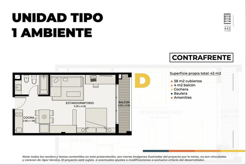 Departamento Monoambiente Venta Tigre A Estrenar