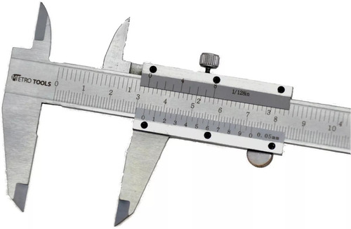 Paquímetro Universal Em Aço De 300mm/12 Mpu-300 Metrotools