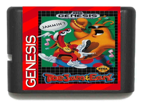 Toejam & Earl Em Português Sega Mega Drive Genesis Tectoy
