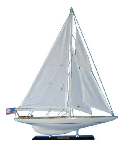 Limited 27   Velero Centerpiece Madera Modelo Sailing Yacht