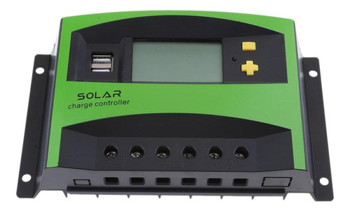 Controlador De Carga De Panel Solar 40a Controlador Pwm