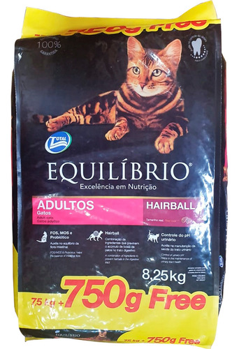Comida Equilibrio Gatos Adultos 7,5kg + Regalo Y E Gratis