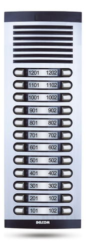 Portero Digital De 24 Puntos Belcom Pe-0724 Linea Edificio