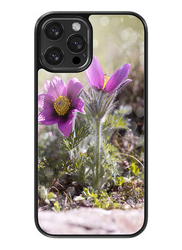 Funda Diseño Para Samsung Anemona Morada  #6