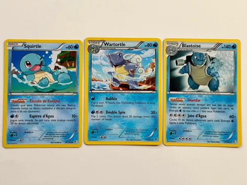 Cartas Pokemon Água (Escolha Livre) A