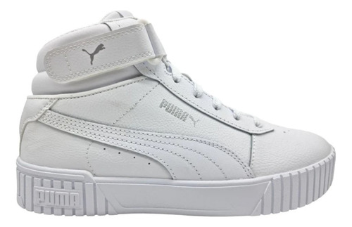 Tenis Puma Carina 2.0 Mid Blanco Mujer Mod. 38585102