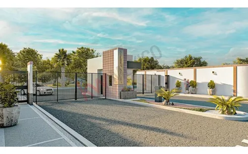 Casa A La Venta En Circuito Cerrado, Acceso Rápido Por Carretera Santa Fe, Con Caseta De Vigila...