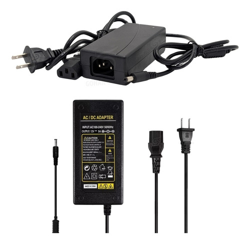 10 Adaptadores Eliminador Fuente Cargador Conectores 12v 5a