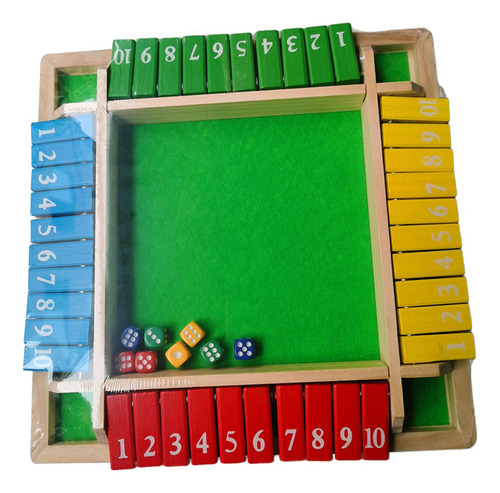 Juego De Mesa Con Tapa Digital, Juego De Mesa Cuatro Colores