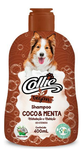 Shampoo Coco E Menta Collie Vegan 400ml