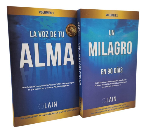 La Voz De Tu Alma + Un Milagro En 90 Días - Lain