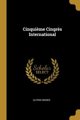 Libro Cinquiã¨me Cingrã¨s International - Manes, Alfred