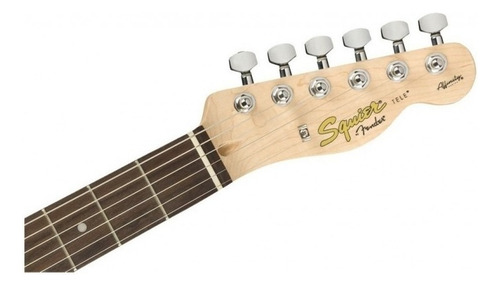 Guitarra Squier Affinity Telecaster Plateada Color Slick Silver Material Del Diapasón Laurel Orientación De La Mano Diestro