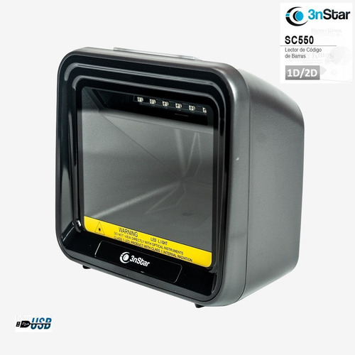 Imagen 5 de 7 de Lector De Código De Barras Omnidireccional 2d, 3nstar Sc550