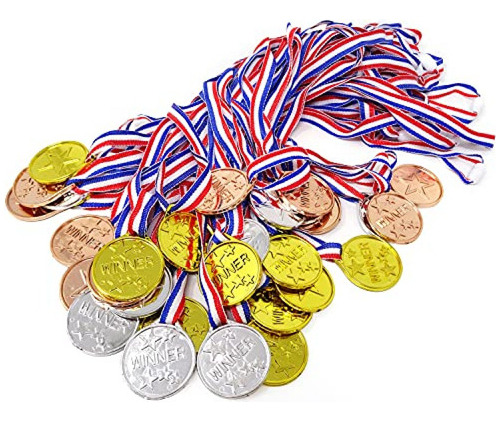 Honbay 36 Medallas De Premio De Ganador De Plástico Para Fi