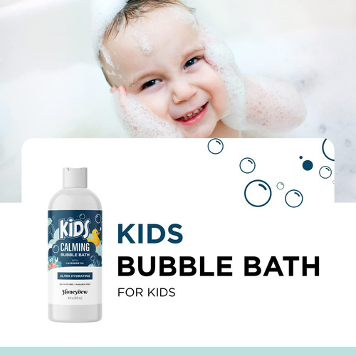 Baño De Burbujas De Lavanda Para Niños Con Aloe Baño De Burb