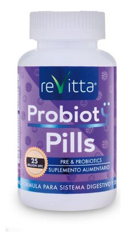 Probioty Pills (60 Cápsulas) Probióticos Flora Intestestinal Sabor 60 Capsulas