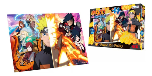 Puzzle 240 Pzas Naruto Shippuden Rompecabezas Tapi Puzzle