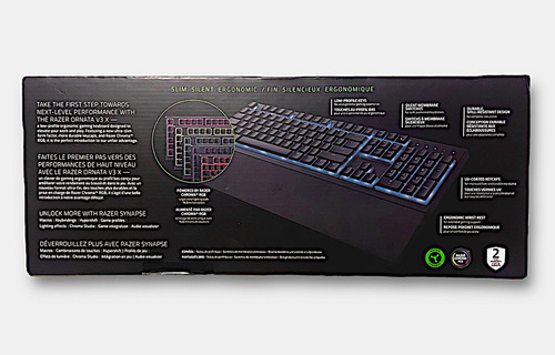 Combo Teclado Razer Gaming Ornata V3 X Mouse Deathadder V2