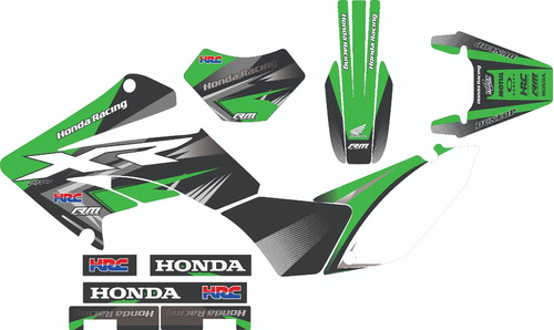 Calcos - Grafica Kit Completo Honda Tornado 250 - Env Gratis