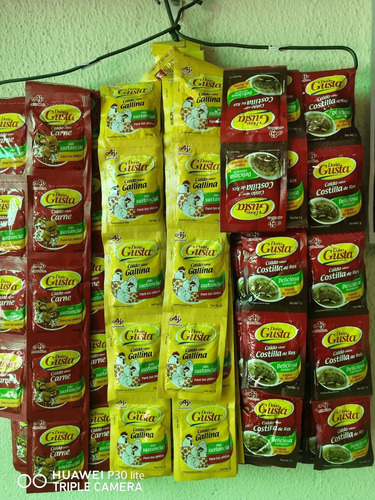 Tempero Doña Gusta 30 Unidades 10 De Cada Sabor