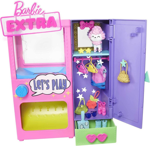 Barbie Extra Máquina Con Kit De Sorpresas 20 Accesorios