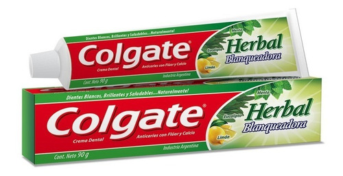 Colgate Herbal Blanqueadora C/calc.y Fluor 90 Gr Tub