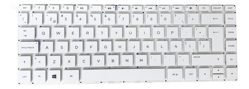 Teclado Para Hp 14-v010la 14-v002la 14-v024la Esp